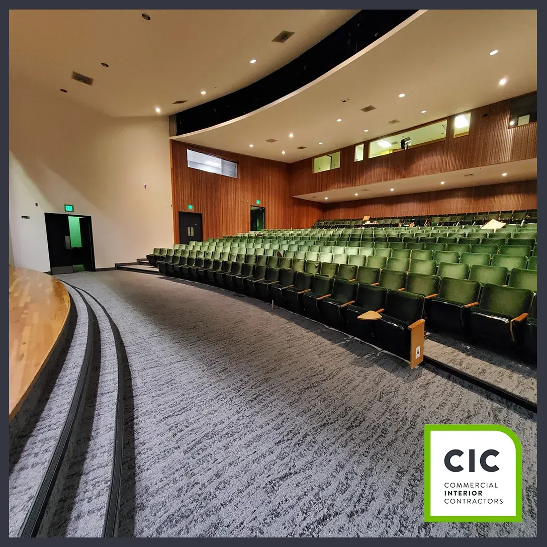 James L Knight Center updated flooring by CIC