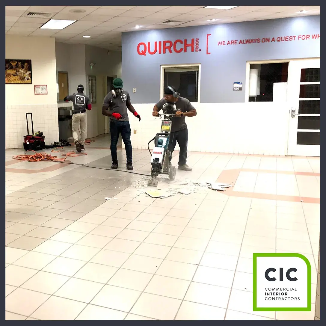 james l knight flooring install by cic